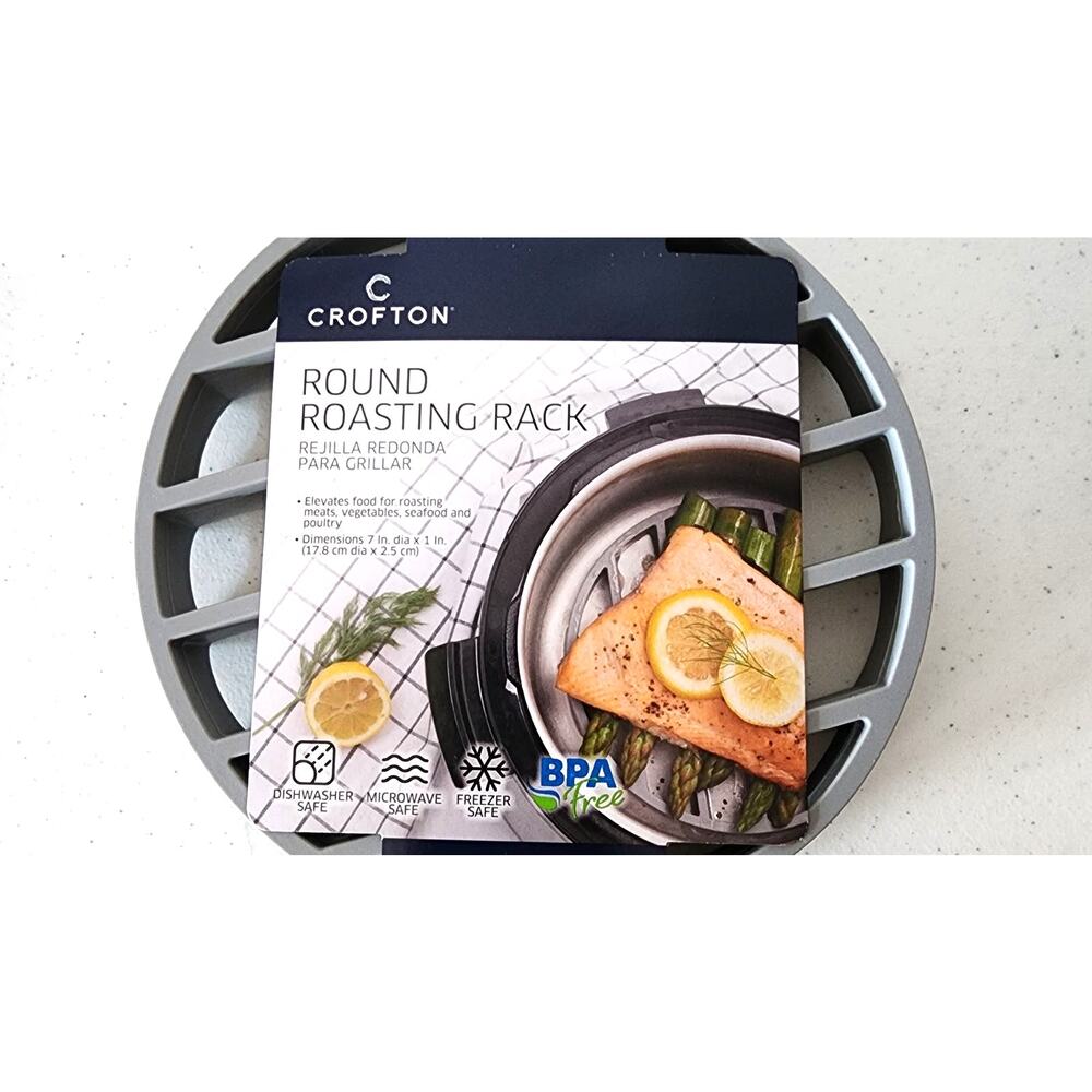 Pressure Cooker Silicone Round Roasting Rack Cookware Accessory - Picture 2 of 6